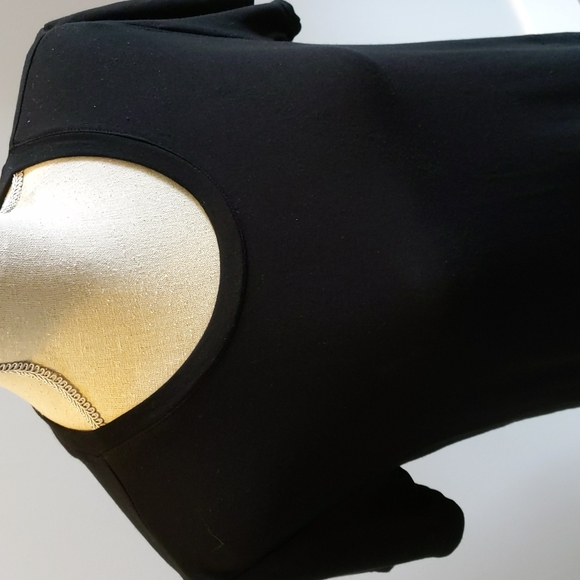 Splendid Black T-Shirt Dress Small - Picture 3 of 8